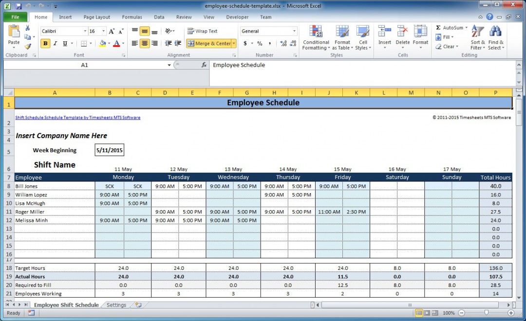 excel employee schedule template Time Clock MTS excel employee schedule template Time Clock MTS