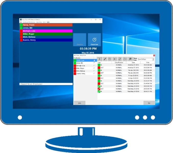 Time Clock Mts Network Time Clock Software