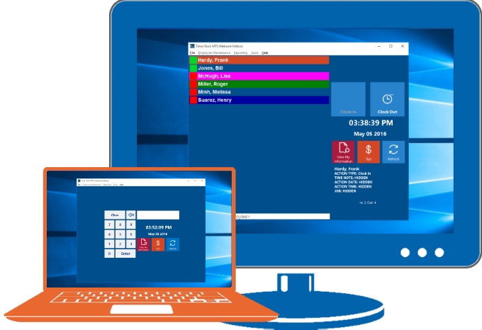 Time Clock MTS Network PLUS Edition