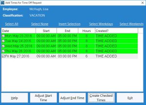 Figure 6 - Times Added