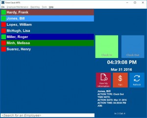 Time Clock MTS Administrator Software